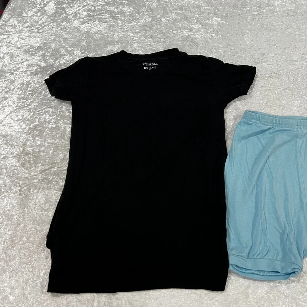 Vaenait Baby Lot Bundle 2 Pajama Set Black & Blue Size 8 Years (2XL) Boys Kids - Picture 2 of 8